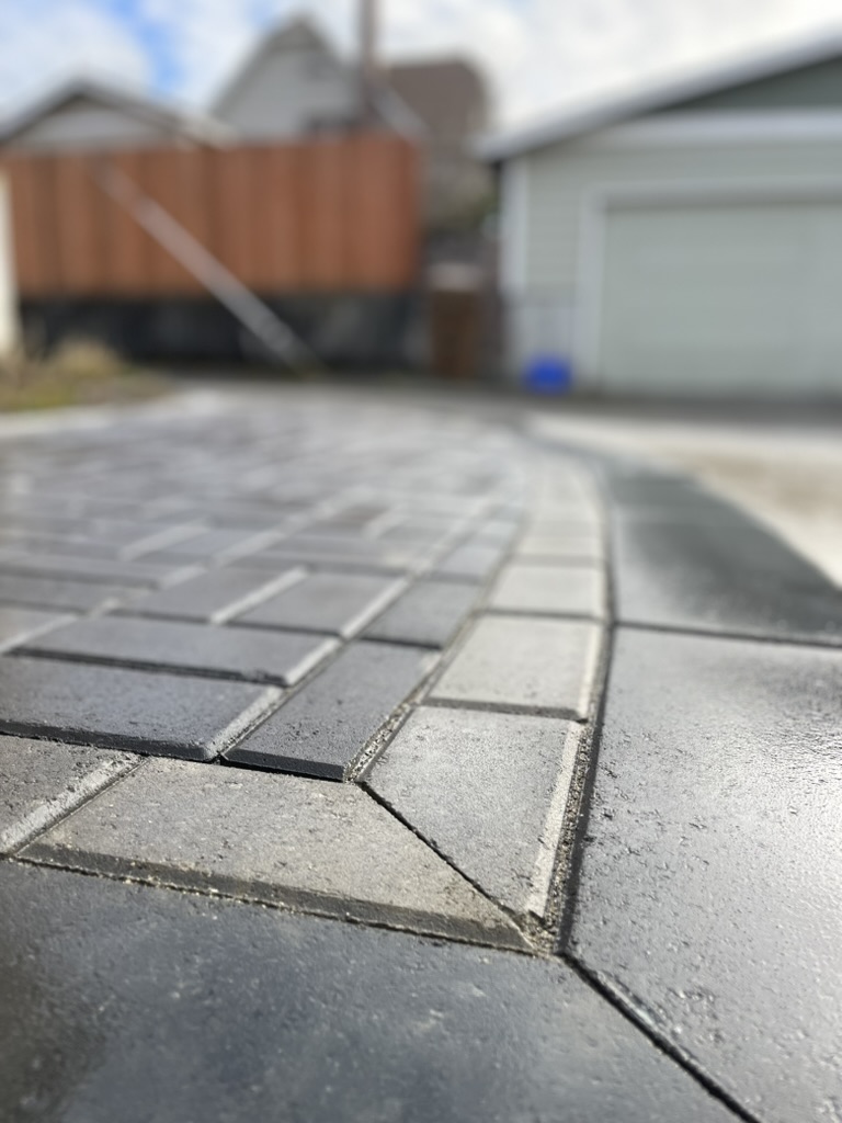 Driveway and entry refresh